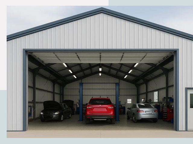 Ангары из сэндвич панелей от 610 руб. в Тула