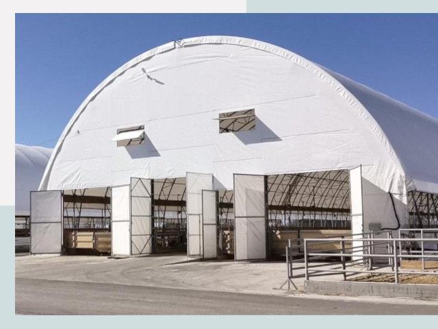 Тентовые ангары по цене 610 руб. в Тула