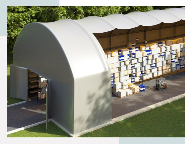 Тентовые ангары в Туле