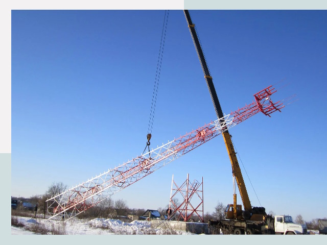 Строительство башен связи в Туле от 610 руб.