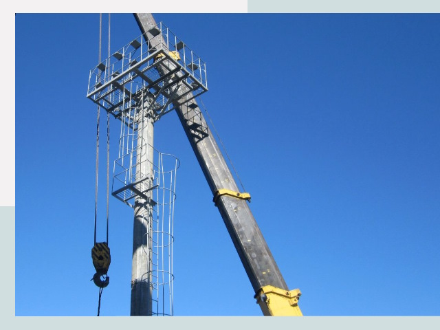 Монтаж осветительных мачт в Тула от 610 руб.