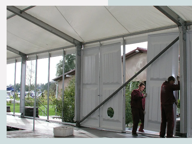 Быстро сборные шатры в Тула от 610 руб. за м²