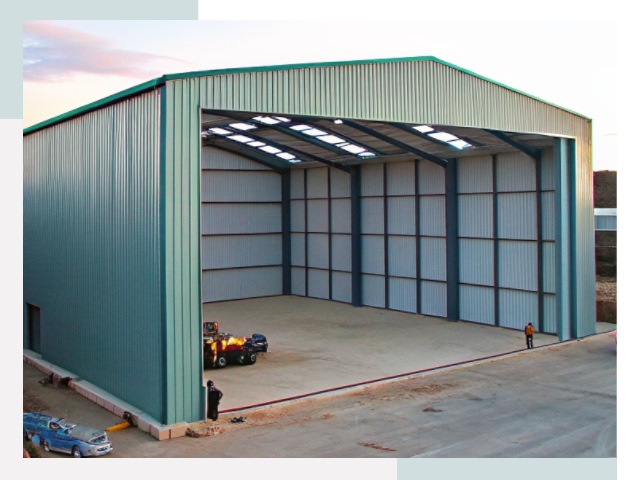 Строительство ангаров в Туле